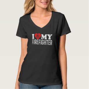 Feuerwehr in der Liebe meines Feuerwehrmanns T-Shirt