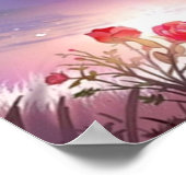 Feuerwehr in drei Häusern Poster (Ecke)