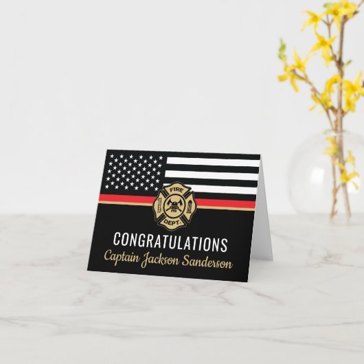 Feuerwehr Karte (Gelbe Blume)