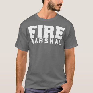 Feuerwehr-Kommissar Feuerwehrmänner Disziplinarunt T-Shirt