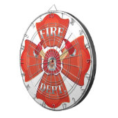 Feuerwehr-Logo Dartscheibe (Vorderseite rechts)