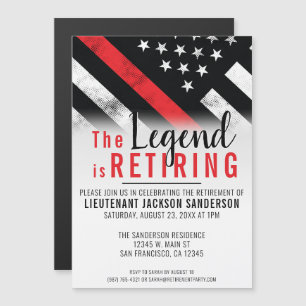 Feuerwehr Magneteinladung