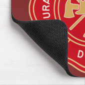 Feuerwehr-Maltese-Kreuz-Emblem Mousepad (Ecke)