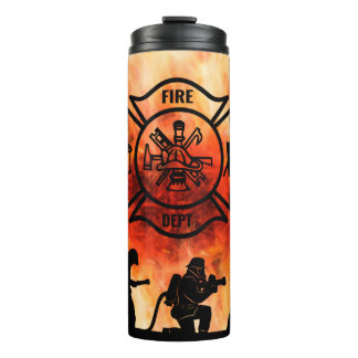 Feuerwehr Maltesische Kreuzung Thermosbecher