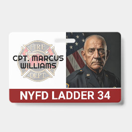 Feuerwehr | Mitglied des höheren Führungsrans Ausweis