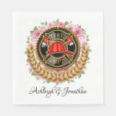 Feuerwehr Napkin Serviette (Vorderseite)
