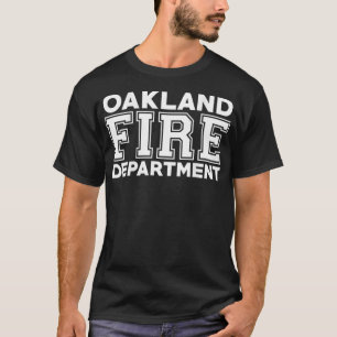 Feuerwehr Oakland Kalifornien Feuerwehr T-Shirt