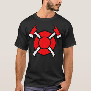 Feuerwehr oder Feuerwehrmänner - Malteser Kreuzsym T-Shirt
