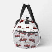 Feuerwehr-Oldtimer-Muster, Duffle Bag (Rechts)