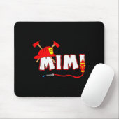 Feuerwehr-Oma-Shirt Feuerwehr Hydrant Mousepad (Mit Mouse)