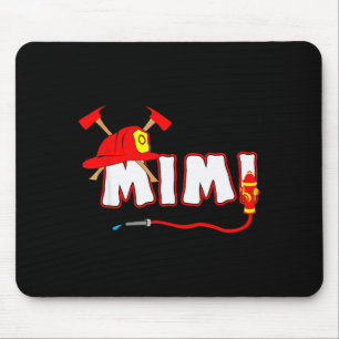 Feuerwehr-Oma-Shirt Feuerwehr Hydrant  Mousepad