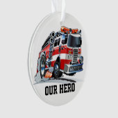 Feuerwehr Ornament (Vorderseite)