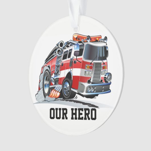 Feuerwehr Ornament (Vorderseite)