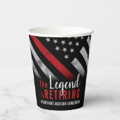 Feuerwehr Pappbecher (Rückseite)