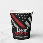 Feuerwehr Pappbecher (Vorderseite)