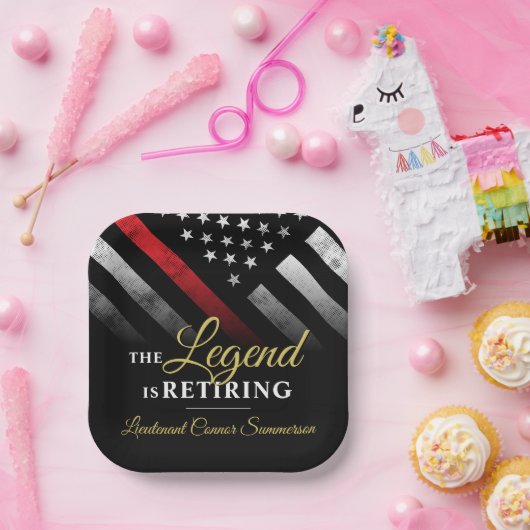 Feuerwehr Pappteller (Party)