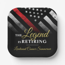 Feuerwehr Pappteller