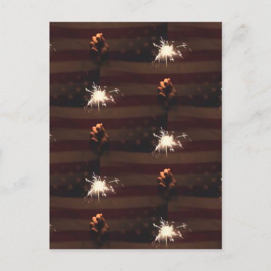 Feuerwehr Postkarte (Vorderseite)