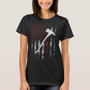 Feuerwehr Rettungsdienst Polizei Militär Amerikani T-Shirt