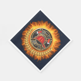 Feuerwehr Serviette
