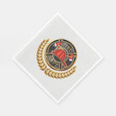 Feuerwehr Serviette (Ecke)