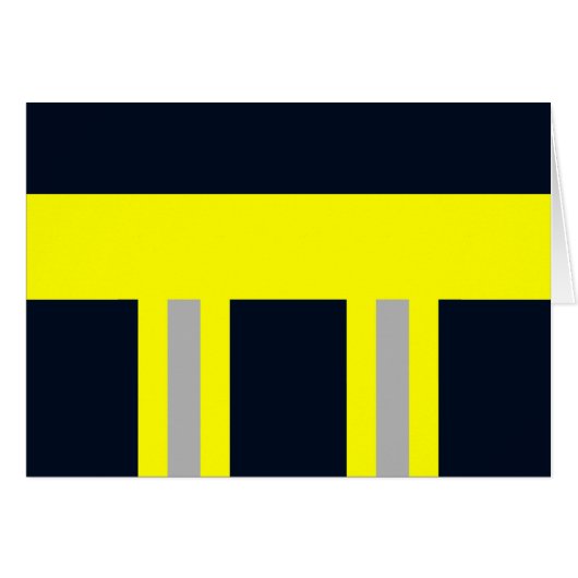 Feuerwehr Symbol Uniform Blau (Vorderseite (Horizontal))