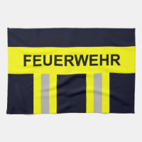 Feuerwehr Symbol Uniform Blau