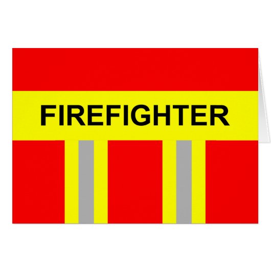 Feuerwehr Symbol Uniform Rot (Vorderseite (Horizontal))