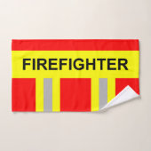Feuerwehr Symbol Uniform Rot Handtuch (Handtuch)