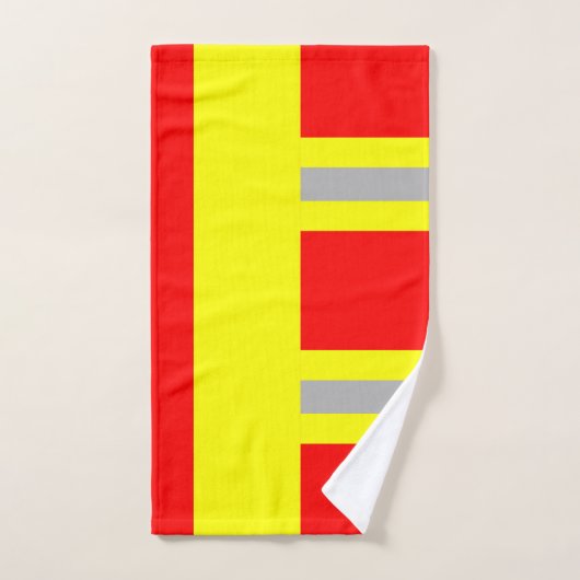 Feuerwehr Symbol Uniform Rot Handtuch (Handtuch)