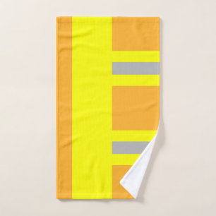 Feuerwehr Symbol Uniform Sandfarben Handtuch