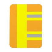 Feuerwehr Symbol Uniform Sandfarben Magnet (Vertikal)