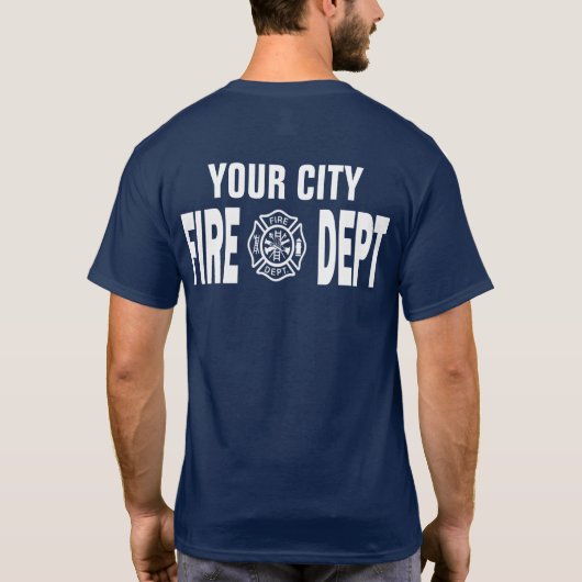 Feuerwehr T - Shirt (Rückseite)