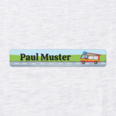 Feuerwehr Tag - 96 schmale Kinder Etiketten (Design 2)