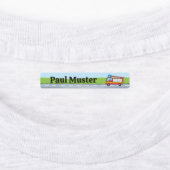 Feuerwehr Tag - 96 schmale Kinder Etiketten (Befestigt)