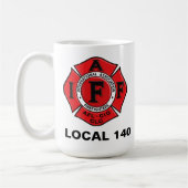 Feuerwehr-Tasse Nashvilles Tennessee Kaffeetasse (Links)