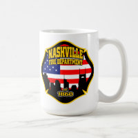 Feuerwehr-Tasse Nashvilles Tennessee