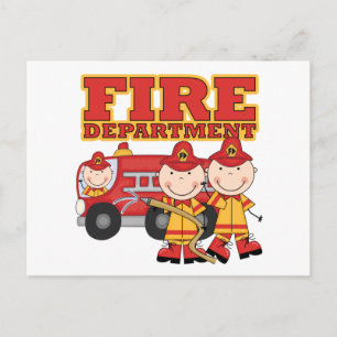 Feuerwehr - Tshirts und Geschenke Postkarte