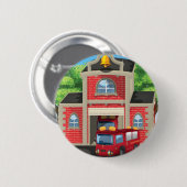 Feuerwehr und Feuerwehrfahrzeug Button (Vorne & Hinten)