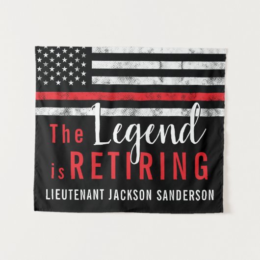 Feuerwehr Wandteppich (Vorderseite (Horizontal))