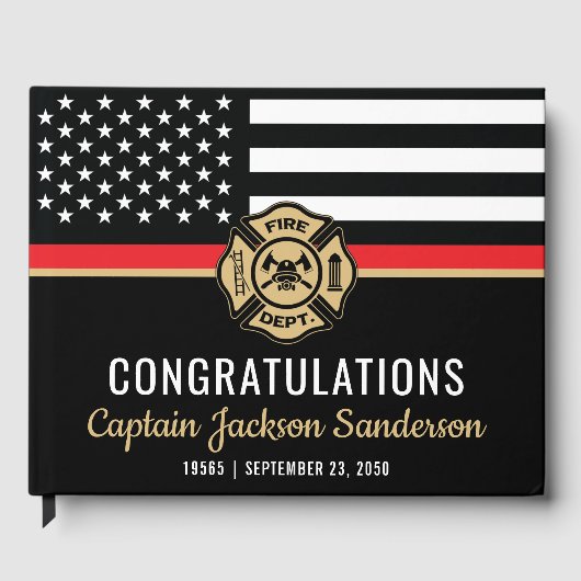 Feuerwehrabteilung Feuerwehrruhestand Gästebuch (Vorderseite)