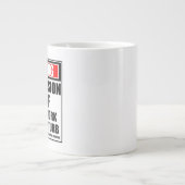 Feuerwehrabteilung, Haupteinsatzleiter Jumbo-Tasse (Vorderseite)