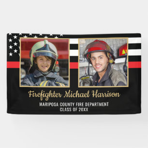 Feuerwehrakademie Abschluss Feuerwehrmann Foto Banner
