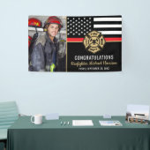 Feuerwehrakademie Abschluss Feuerwehrschiff Foto Banner (Messeveranstaltung)