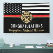 Feuerwehrakademie Banner (Messe)