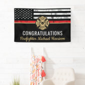 Feuerwehrakademie Flag Graduation Party Banner (Insitu)