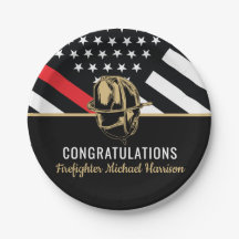 Feuerwehrakademie Flag Graduation Party