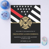 Feuerwehrakademie willkommen flyer (Einzeln)