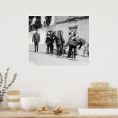 Feuerwehrausbildung, 1923 poster (Küche)