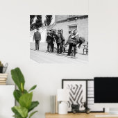 Feuerwehrausbildung, 1923 poster (Heimbüro)